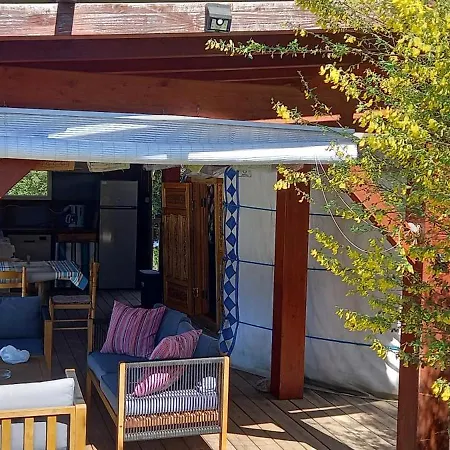 Yourte Au Calme Avec Piscine 럭셔리텐트